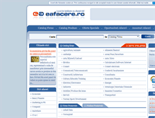 Tablet Screenshot of eafacere.ro